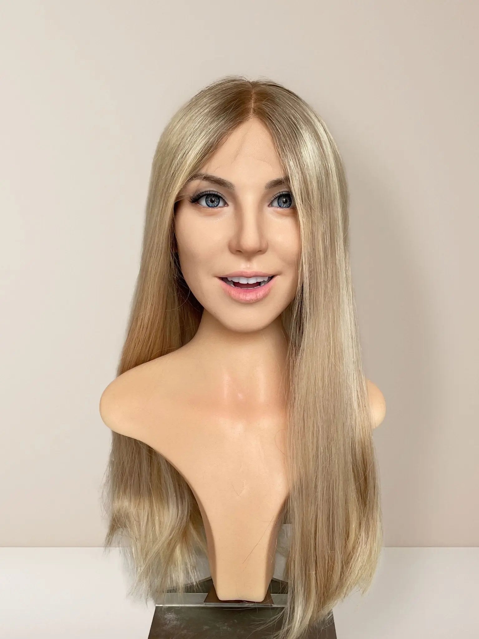 Grace Lace Top Base 100% Human Hair Wigs - GoldenCrownWigs